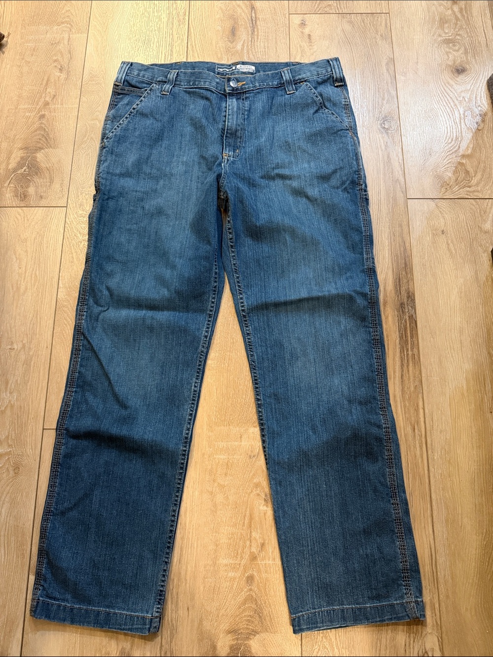 CARHARTT Men's Rugged Flex Relaxed Fit Utility Jean 38x32 - Picture 1 of 12